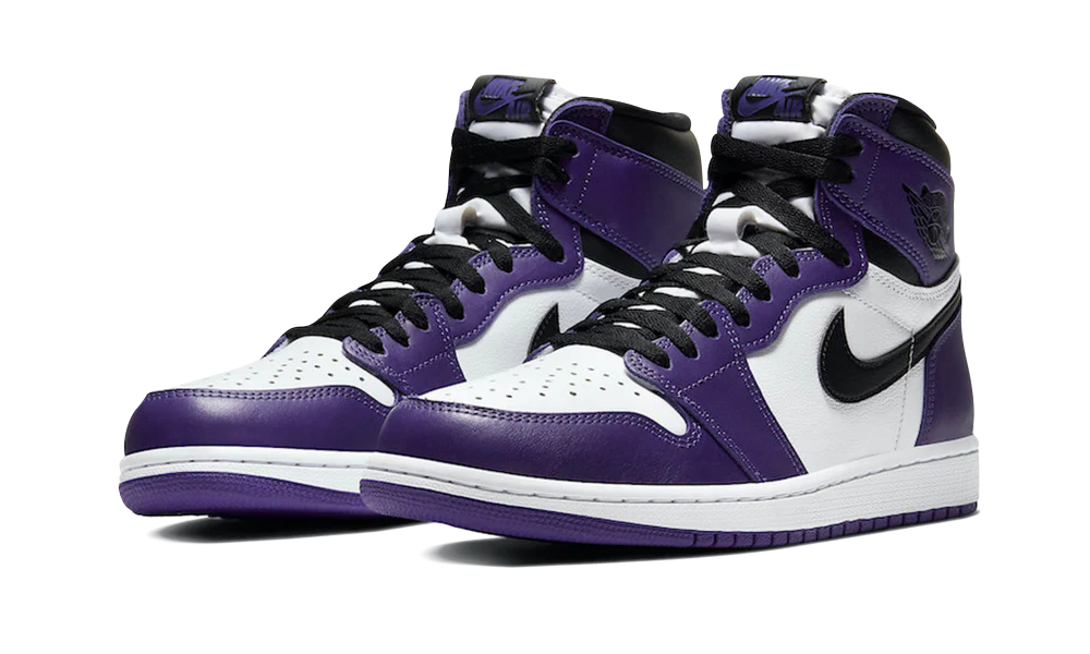 Jordan 1 Retro High Court Purple White (555088-500) | SneakerClassics