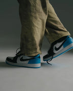 Jordan 1 Retro Low OG Black Dark Powder Blue (CZ0790-104) | SneakerClassics