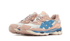 ASICS Gel-NYC Cream Grey Floss Salmon (Women's) (1202A429-104) | SneakerClassics