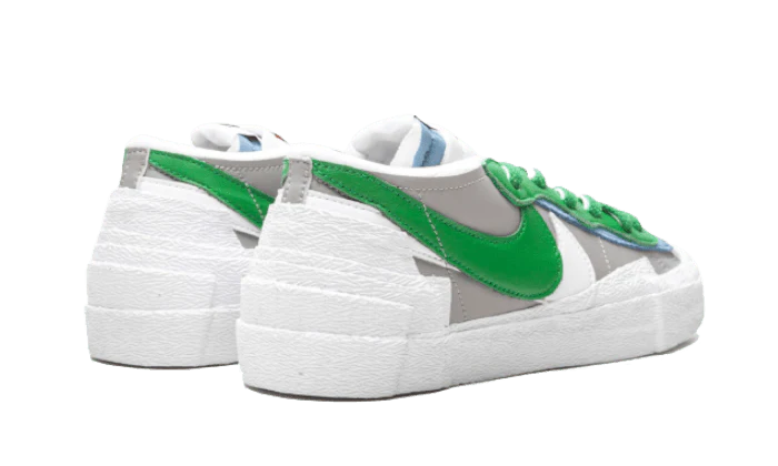 Nike Blazer Low sacai Medium Grey Classic Green (DD1877-001) | SneakerClassics