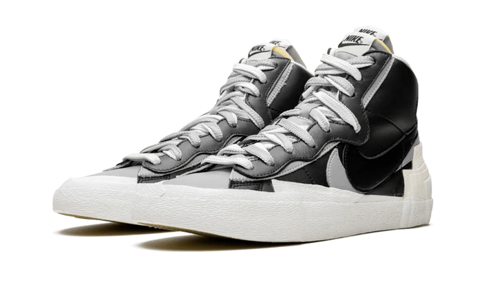 Nike Blazer Mid sacai Black Grey (BV0072-002) | SneakerClassics