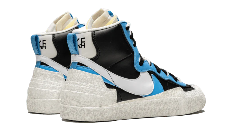 Nike Blazer Mid sacai White Black Legend Blue (BV0072-001) | SneakerClassics