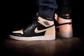 Jordan 1 Retro High Black Crimson Tint (555088-081) | SneakerClassics