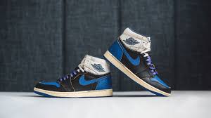 Jordan 1 Retro High OG SP Fragment x Union LA Sport Royal (IO7847-001) | SneakerClassics