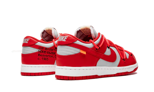 Nike Dunk Low Off-White University Red (CT0856-600) | SneakerClassics