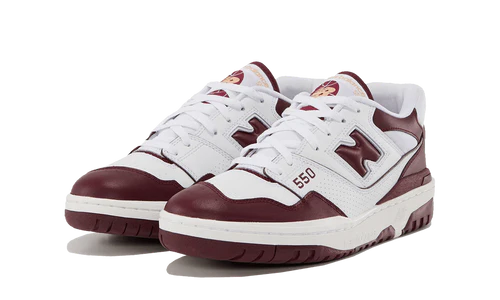 New Balance 550 White Burgundy (BB550BZ1) | SneakerClassics