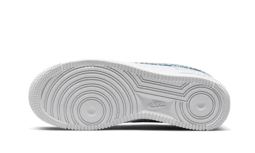 Nike Air Force 1 Low '07 Essential White Worn Blue Paisley (Women's) (DH4406-100) | SneakerClassics