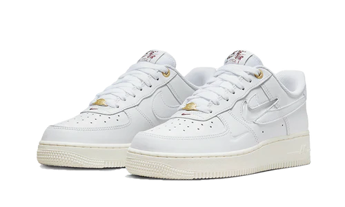 Nike Air Force 1 Low '07 Premium History Of Logos White Sail (Women's) (DZ5616-100) | SneakerClassics