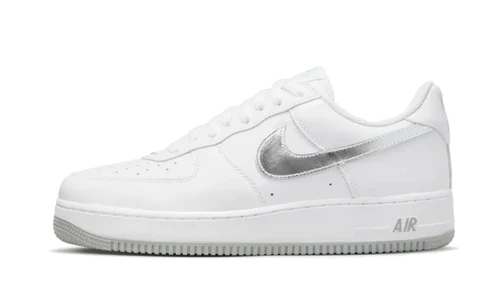 Nike Air Force 1 '07 Low Color of the Month White Metallic Silver (DZ6755-100) | SneakerClassics