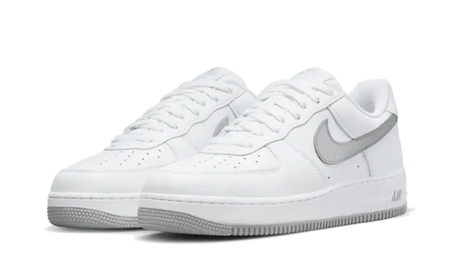 Nike Air Force 1 '07 Low Color of the Month White Metallic Silver (DZ6755-100) | SneakerClassics