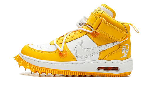 Nike Air Force 1 Mid SP Off-White Varsity Maize (DR0500-101) | SneakerClassics