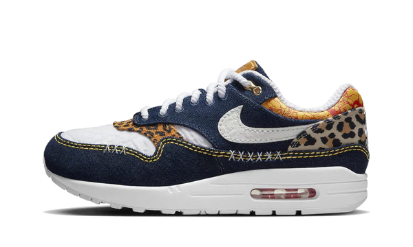 Nike Air Max 1 Premium Denim Leopard (FJ4452-432) | SneakerClassics