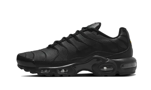 Nike Air Max Plus Triple Black Leather