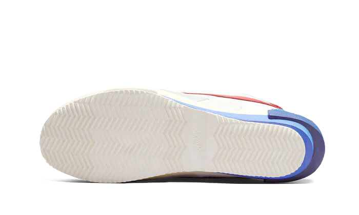 Nike Zoom Cortez SP sacai White University Red Blue (DQ0581-100) | SneakerClassics