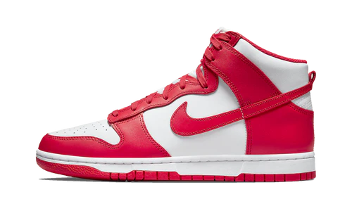 Nike Dunk High SE Tartan Plaid Black University Red (DV0826-001) | SneakerClassics