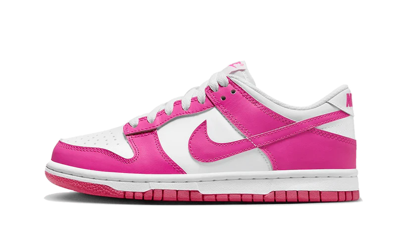 Nike Dunk Low Laser Fuchsia (GS) (FB9109-102) | SneakerClassics