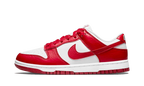 Nike Dunk Low Next Nature White Gym Red (Women's) (DN1431-101) | SneakerClassics