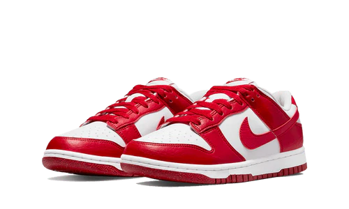 Nike Dunk Low Next Nature White Gym Red (Women's) (DN1431-101) | SneakerClassics