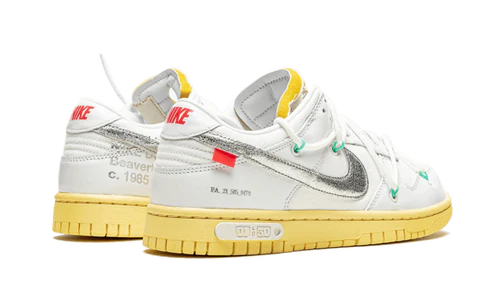 Nike Dunk Low Off-White Lot 1 (DM1602-127) | SneakerClassics