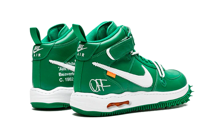 Nike Air Force 1 Mid Off-White Pine Green (DR0500-300) | SneakerClassics