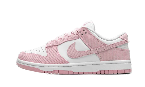 Nike Dunk Low Pink Corduroy (Women's) (FN7167-100) | SneakerClassics