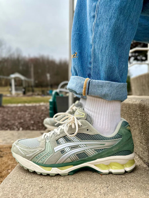 ASICS Gel-Kayano 14 Olive Grey Pure Silver (1201A161-301) | SneakerClassics