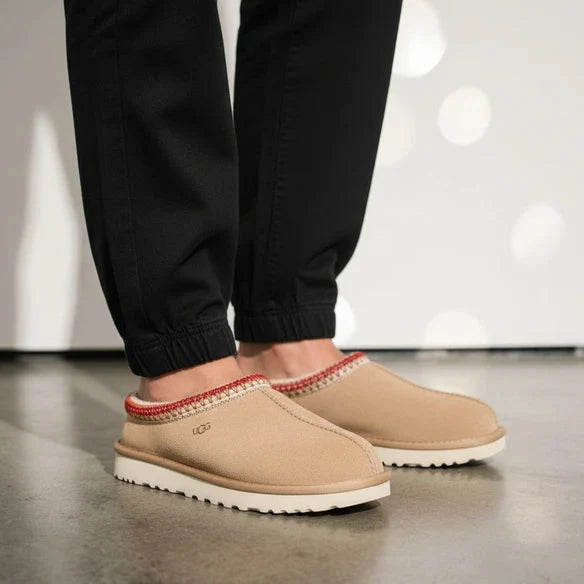 UGG Tasman II Slipper Sand Dark Cherry (Women's) (1174470-SDDR) | SneakerClassics