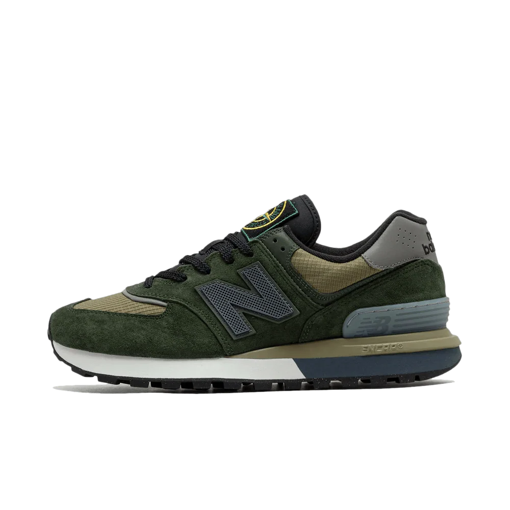New Balance 574 Legacy Stone Island Dark Green (U574LGIL) | SneakerClassics