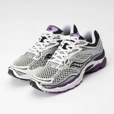 Saucony ProGrid Omni 9 White Black Silver Purple (S70739-10) | SneakerClassics