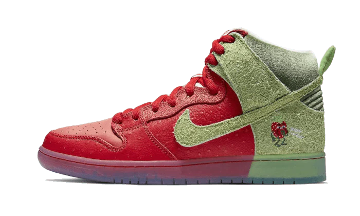 Nike SB Dunk High Strawberry Cough