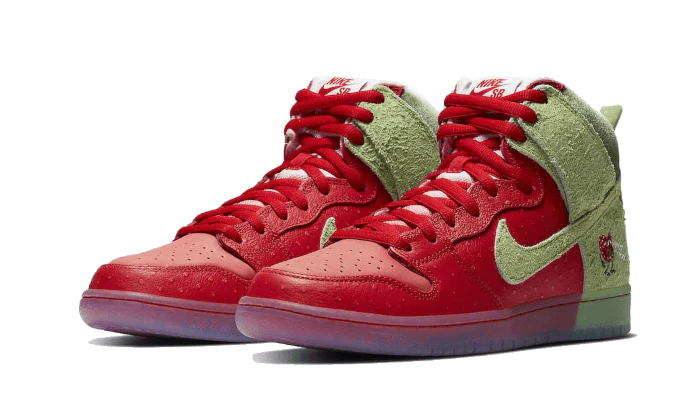 Nike SB Dunk High Strawberry Cough (CW7093-600) | SneakerClassics