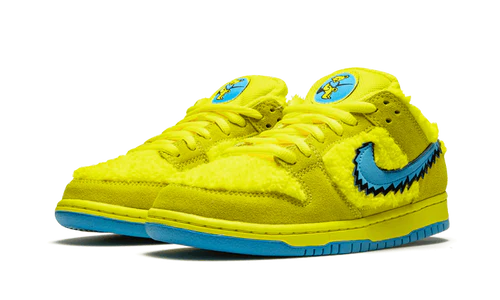 Nike SB Dunk Low Grateful Dead Bears Opti Yellow (CJ5378-700) | SneakerClassics