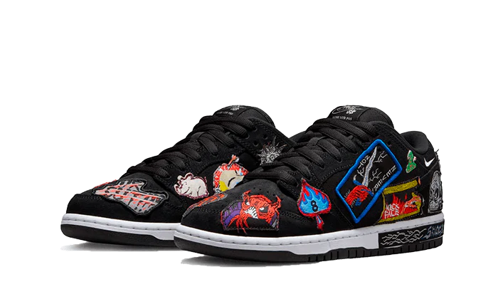 Nike SB Dunk Low Pro QS Neckface (DQ4488-001) | SneakerClassics