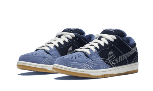 Nike SB Dunk Low Denim Sashiko (CV0316-400) | SneakerClassics