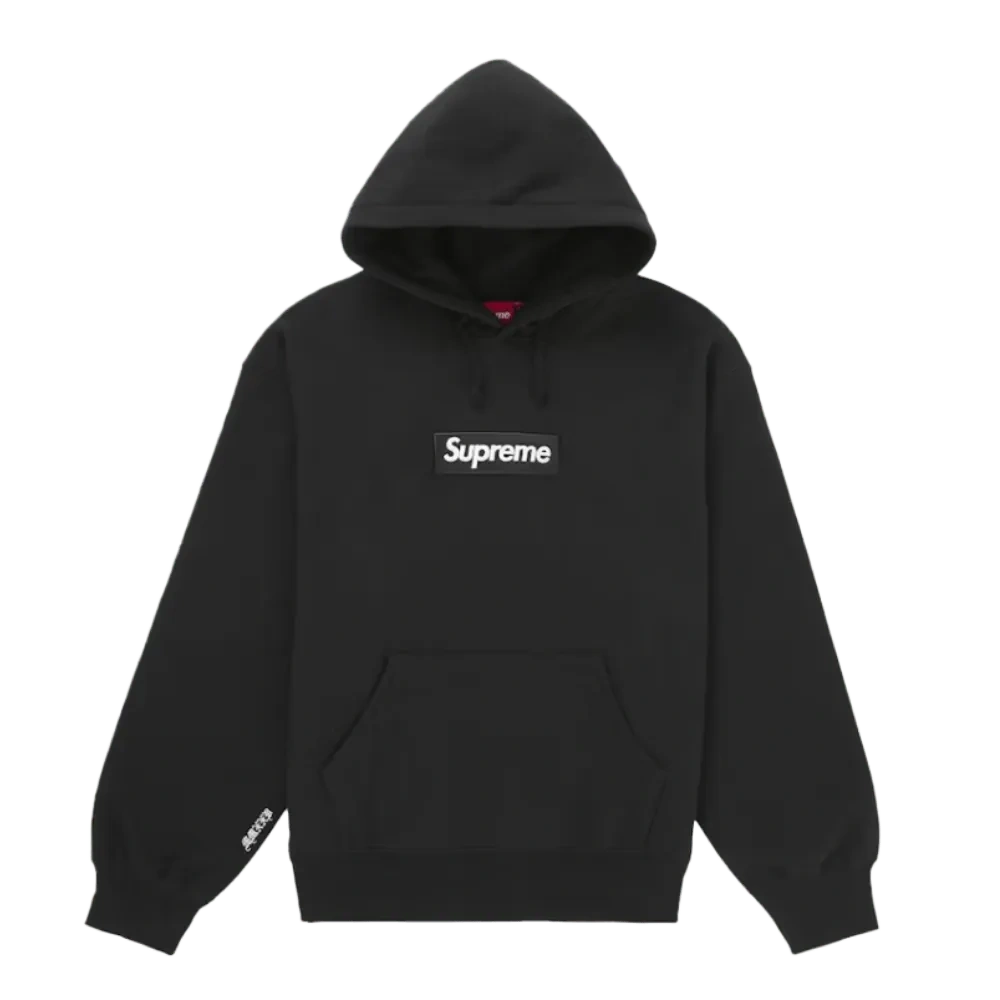Supreme Box Logo Hooded Sweatshirt (FW25) Black (SUPREME-BOX) | SneakerClassics