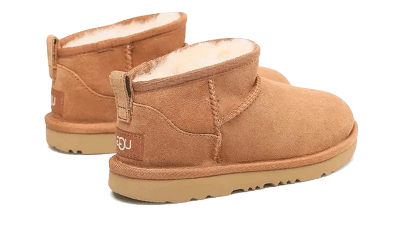 UGG Classic Ultra Mini Chestnut (Kids) (1130750K-CHE) | SneakerClassics