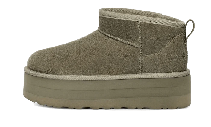 UGG Classic Ultra Mini Platform Boot Moss Green (Women's) (1135092-MSG) | SneakerClassics