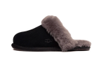 UGG Scuffette II Slipper Black Grey (Women's) (1106872-BCGR) | SneakerClassics