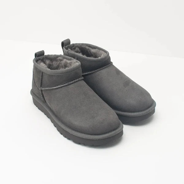 UGG Classic Ultra Mini Boot Grey (Women's) (1116109-GREY) | SneakerClassics