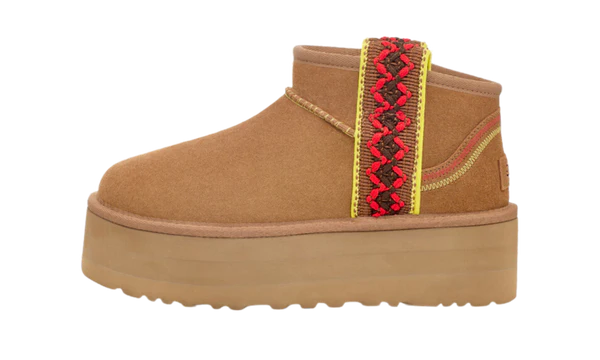 UGG Classic Ultra Mini Braid Boot Chestnut (Women's) (1138491-CHE) | SneakerClassics