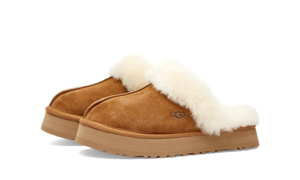 UGG Disquette Slipper Chestnut (Women's) (1122550-CHE) | SneakerClassics